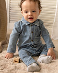 Bess Playsuit August - Blue Denim