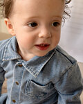Bess Playsuit August - Blue Denim