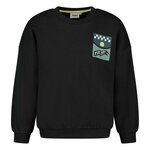 Sturdy Sweater Backprint Oversized Antraciet - Fix It