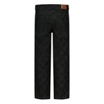 Sturdy Geruite Straight Fit Jeans Grey Denim - Fix It