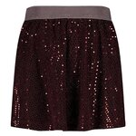 Jubel Pailetten Rok Bordeaux - Daily Princess