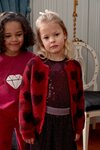 Jubel Longsleeve Pailetten Bordeaux - Daily Princess