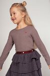 Jubel Longsleeve Rib Lila - Daily Princess