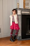 Jubel Longsleeve Rib Streep Bordeaux - Daily Princess