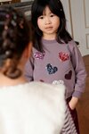 Jubel Sweater AOP Lila - Daily Princess