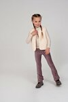 Jubel Flared Broek Velours Rib Lila - Daily Princess