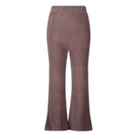 Jubel Flared Broek Velours Rib Lila - Daily Princess