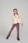 Jubel Flared Broek Velours Rib Lila - Daily Princess