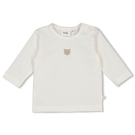 Feetje Longsleeve Embroidery Beer Offwhite - The Knits