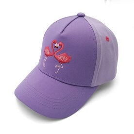 Maximo Cap, Flamingo Borduurwerk, klittenbandsluiting