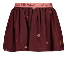 Jubel Rok Tule Bordeaux - Salsa Sunset