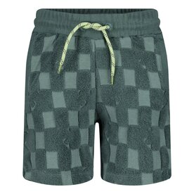 Sturdy Short Ruit Badstof Petrol - Lagoon Legends