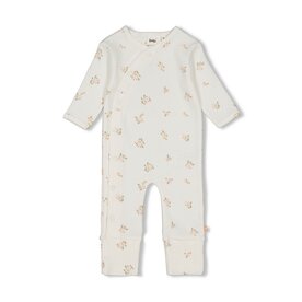 Pak Omslagvoet AOP Flowers - Offwhite