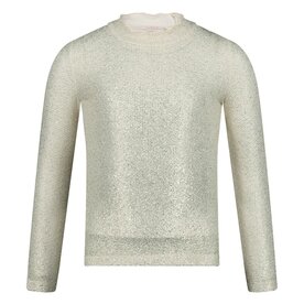 Jubel Longsleeve Crinkle Offwhite - Daily Princess
