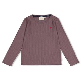 Jubel Longsleeve Rib Lila - Daily Princess