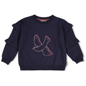 Jubel Sweater Relaxed Fit Marine - Daily Princess