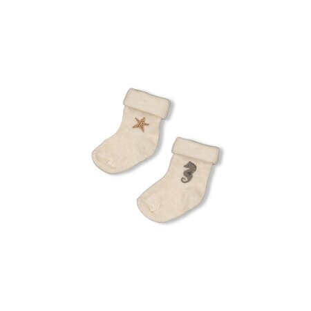 Feetje Sokken Offwhite melange - Sea Sweeties