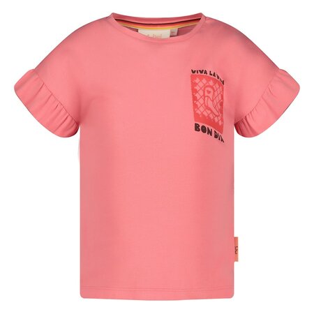 Jubel T-Shirt Backprint Roze - Salsa Sunset