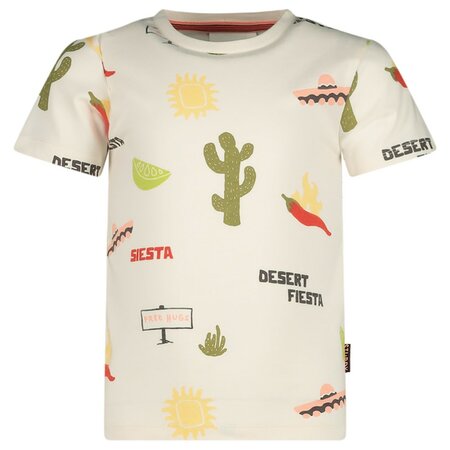 Sturdy T-Shirt AOP Offwhite - Desert Fiesta
