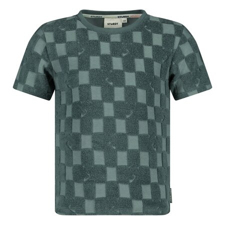 Sturdy T-Shirt Ruit Badstof Petrol - Lagoon Legends