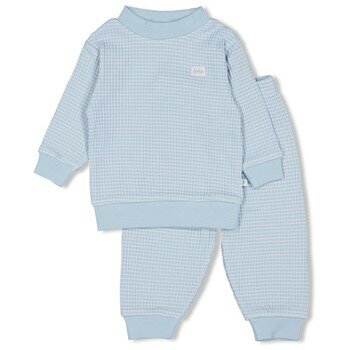 Feetje Pyjama Wafel - Baby Blue