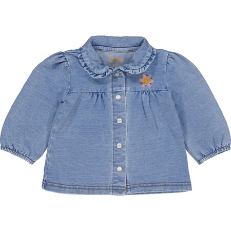 Bess Blouse Anja - Blue Denim 