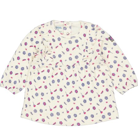 Bess Dress Ans - AOP Pink Flower