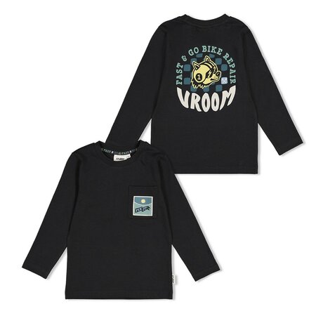 Sturdy Longsleeve Backprint - Antraciet - Fix It