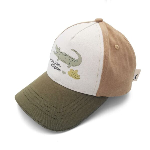 Maximo Cap Crocodile Klittenbandsluiting