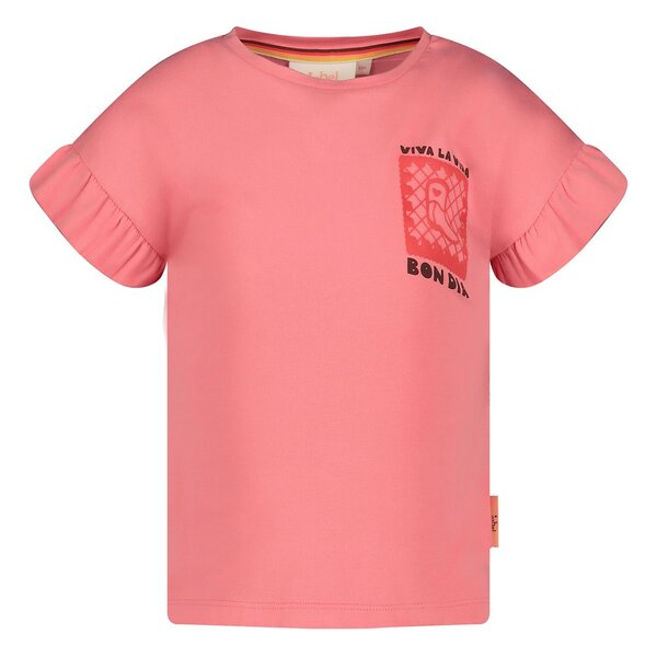 Jubel T-Shirt Backprint Roze - Salsa Sunset
