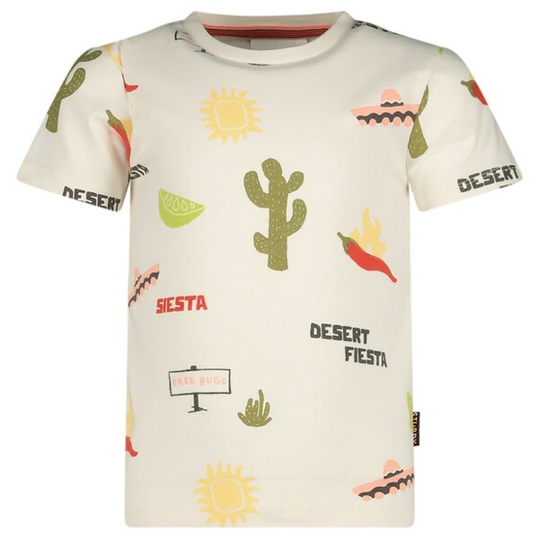 Sturdy T-Shirt AOP Offwhite - Desert Fiesta