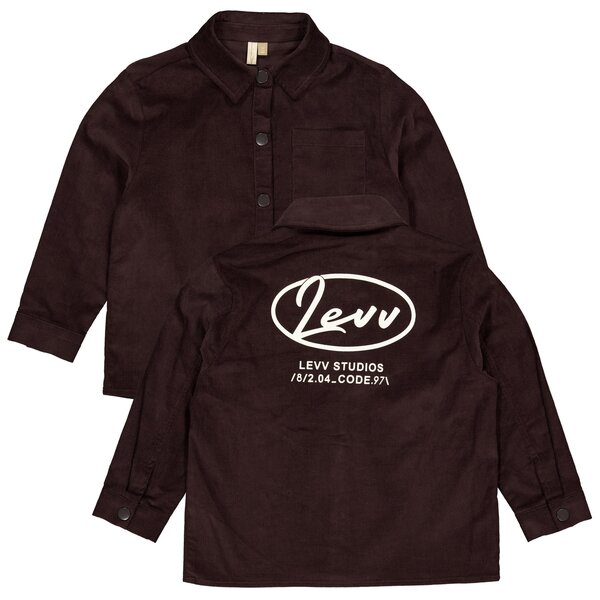 Levv Blouse Dieter - Purple Grey