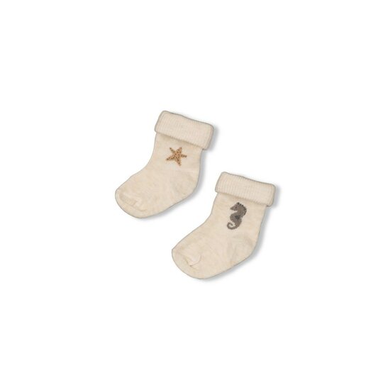 Feetje Sokken Offwhite melange - Sea Sweeties