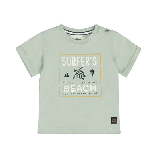 Dirkje T-Shirt Print - Soft Sage
