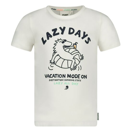 Sturdy T-Shirt Wit - Lagoon Legends