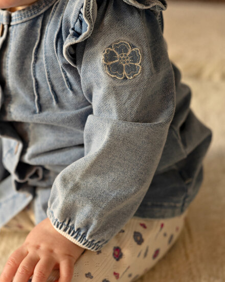Bess Dress Alma - Blue Denim