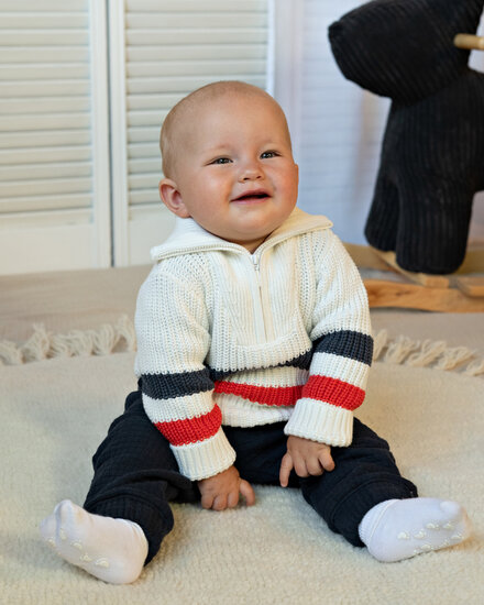 Bess Sweater Art - Offwhite