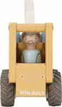 Little Dutch Houten Kraanwagen