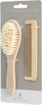 BamBam Eco-vriendelijk houten Borstel & Kam - Lichte kleur hout
