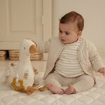 Little Dutch Newborn Naturals Activiteitenknuffel Little Goose