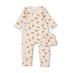 Feetje Geschenkset 1-delig Pak + Muts  Croissant - Offwhite Melange