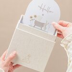 Little Dutch Mijlpaal kaarten 'Mijn eerste jaar' Baby bunny FSC