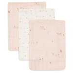 Jollein Hydrofiel Washandje 15x20cm Pretty Picnic -  3 Pack