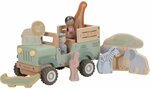 Little Dutch Safari auto met dieren FSC - Safari Friends