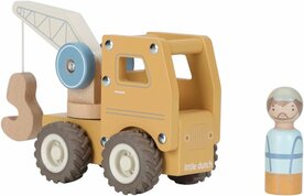 Little Dutch Houten Kraanwagen