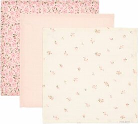 Little Dutch Monddoekjes Hydrofiel Fairy - 3 Stuks - 25 x 25 cm