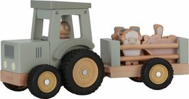 Little Dutch - Tractor met Trailer FSC - Little Farm