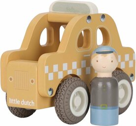 Little Dutch Houten Taxi