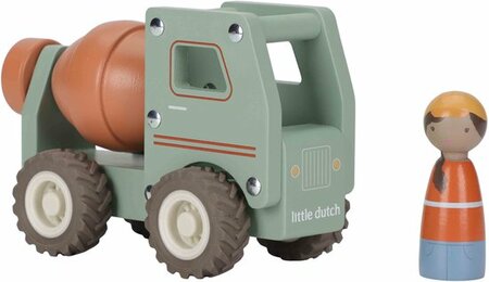 Little Dutch Houten Betonwagen