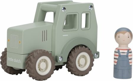 Little Dutch Houten Tractor